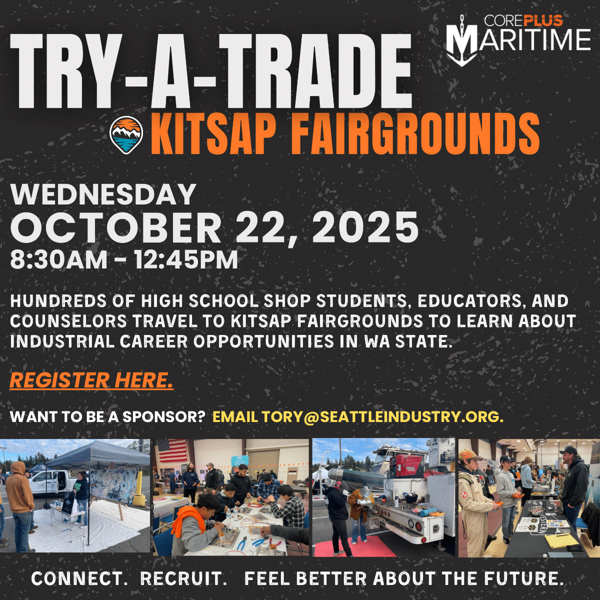 Participate in Core Plus Maritime's Try-A-Trade Event - October 22